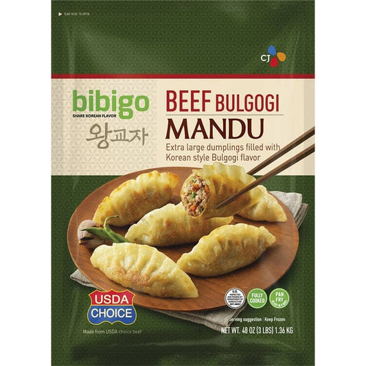Bibigo Beef Bulgogi Mandu Dumplings, 3 lbs