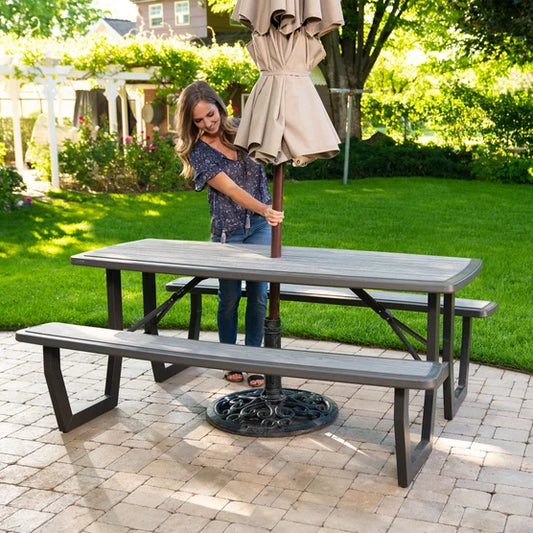 Lifetime Commercial 6 ft Folding Picnic Table*