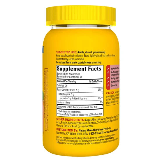 NM COQ10 200mg 130 Count, Gummies