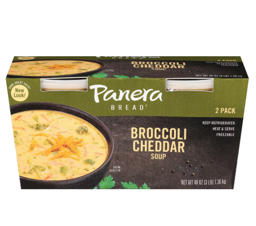 Panera Broccoli Cheddar Soup 2 ct, 24 oz