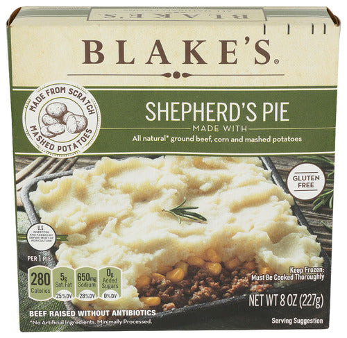 Blake's Family Size Shepherds Frozen Pie, 8 oz