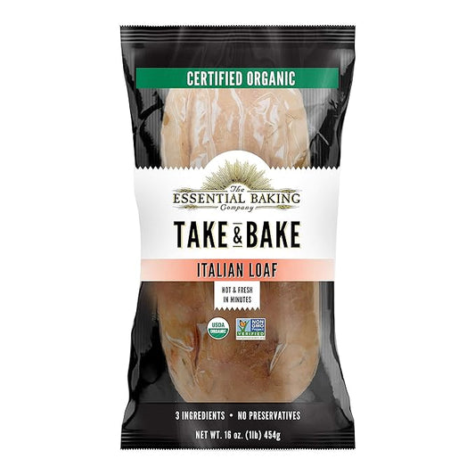 Essential Baking Company Organic 'Take & Bake' Italian Loaf, 16 oz