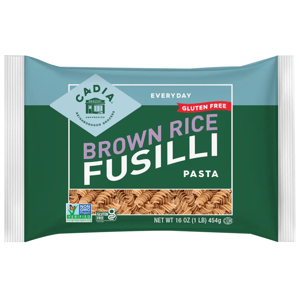 Cadia Everday Brown Rice Fusilli, 16 oz