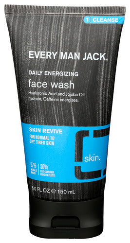 Every Man Jack Daily Energizing Face Wash, 5 oz