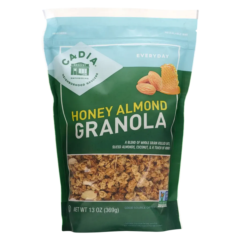 Cadia Everyday Honey Almond Granola, 13 oz