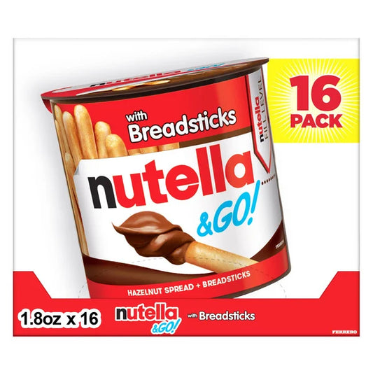 Ferrero Nutella & Go 16 ct, 1.8 oz