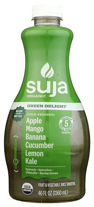 Suja Organic Green Delight Juice, 46 oz