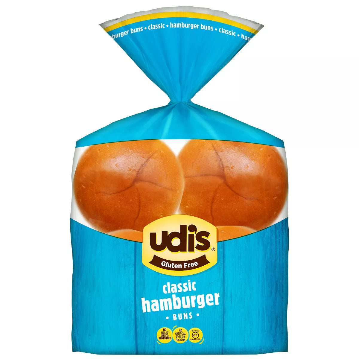 Udi's Gluten-Free Frozen Hamburger Buns, 10.4 oz