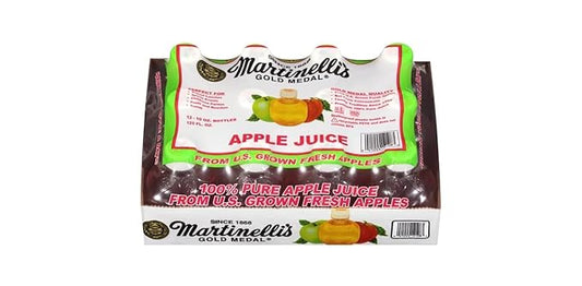 Martinelli's 100% Organic Apple Juice 12 ct, 10 fl oz