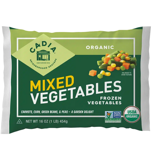 Cadia Everyday Organic Frozen Vegetables, 16 oz