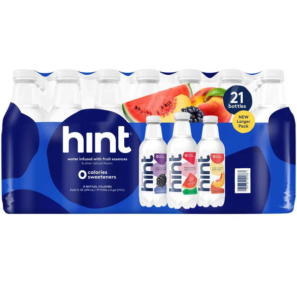 Hint Water Variety Pack 21 ct, 16 oz