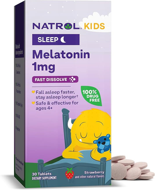 Natrol Kids Melatonin 1 mg, 30 Count