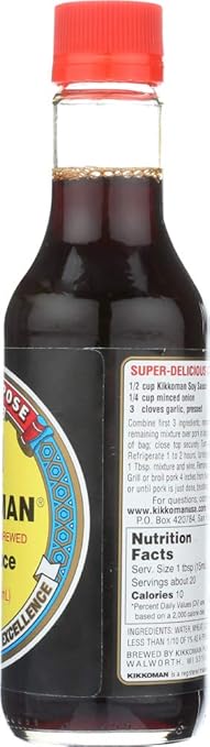 Kikkoman All Purpose Soy Sauce, 10 oz