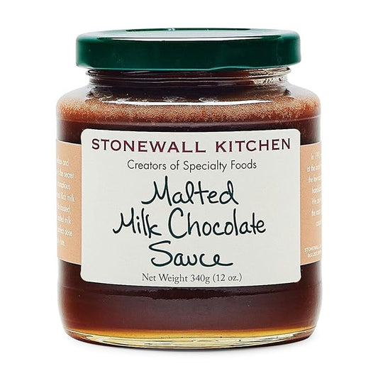 Stonewall Kitchen Malted Milk Chocolate Sauce, 12 oz