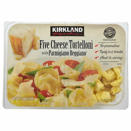 Kirkland Signature Five Cheese Tortellini with Parmigiana Reggiano 2 ct, 24 oz