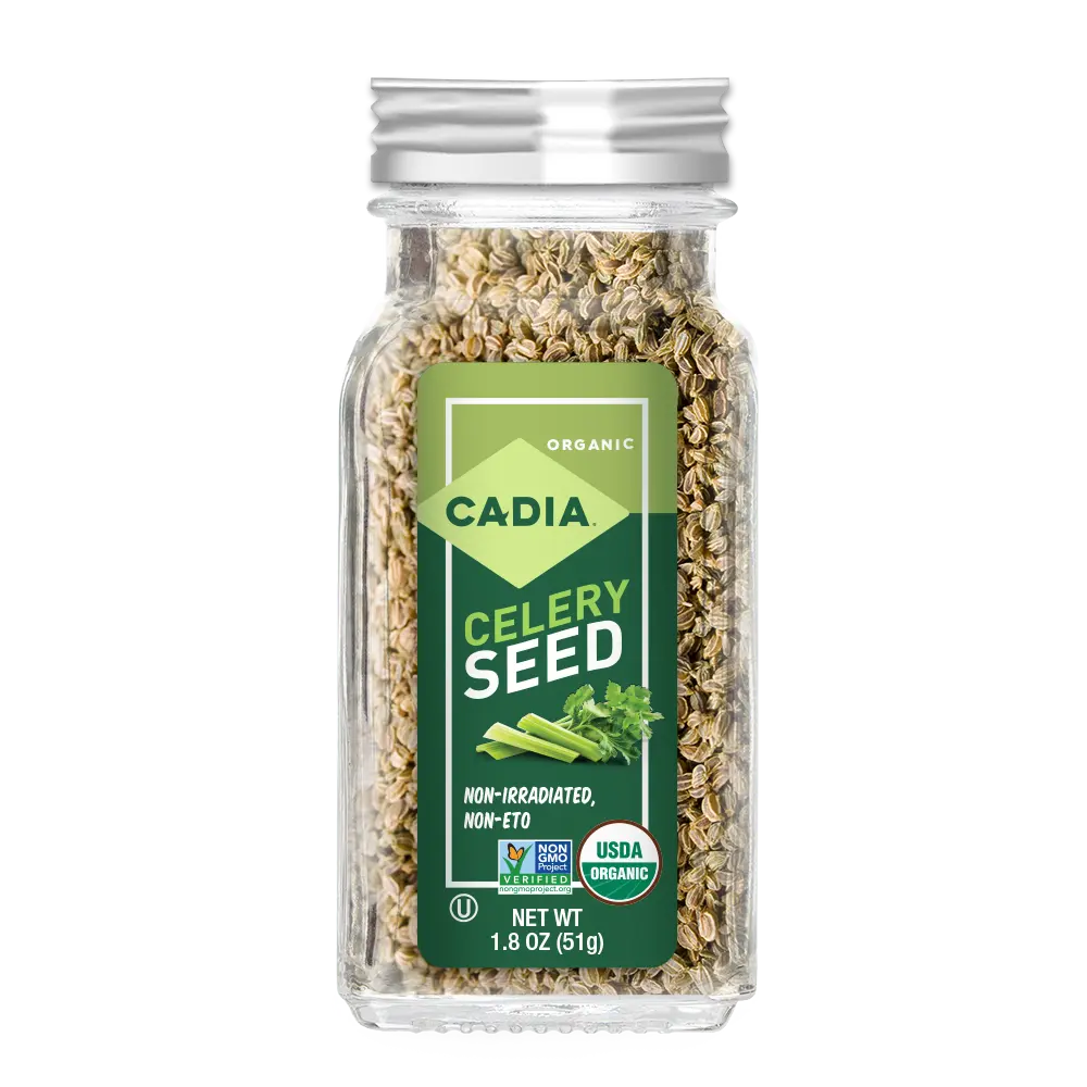 Cadia Organic Ground Celery Seed, 1.8 oz