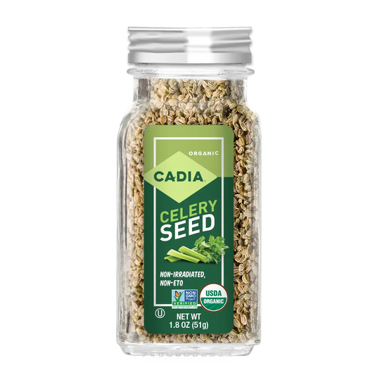 Cadia Organic Ground Celery Seed, 1.8 oz