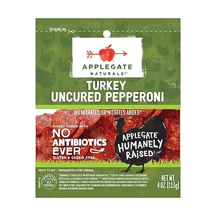 Applegate Uncured Turkey Pepperoni, 4 oz