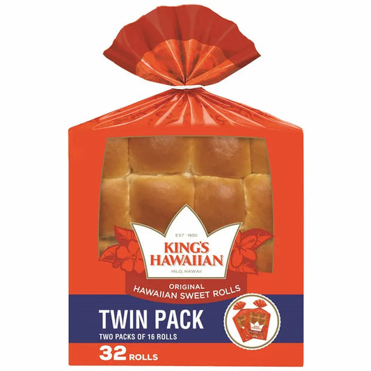 King's Hawaiian Original Hawaiian Sweet Rolls 32ct