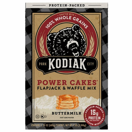 Kodiak Cakes Power Cakes Flapjack & Waffle Mix, 4.5 lbs