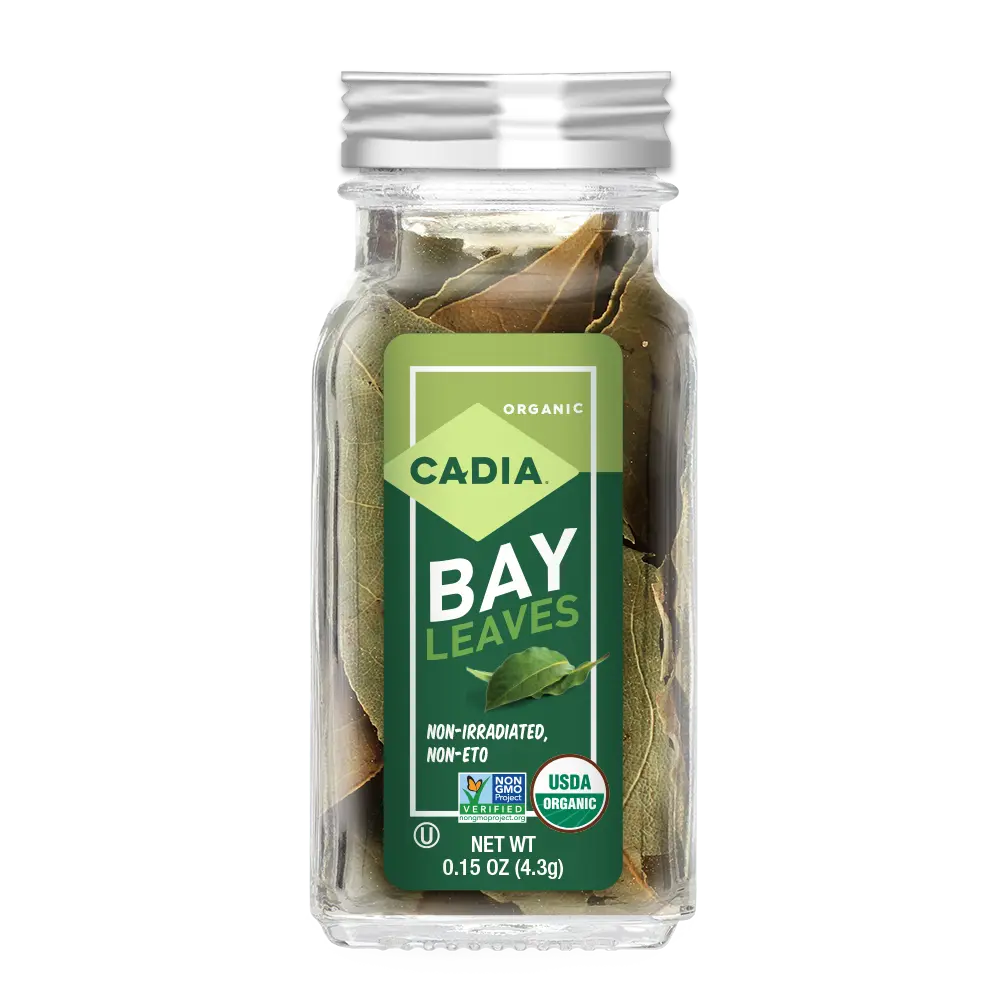 Cadia Organic Dried Bay Leaves, .15 oz