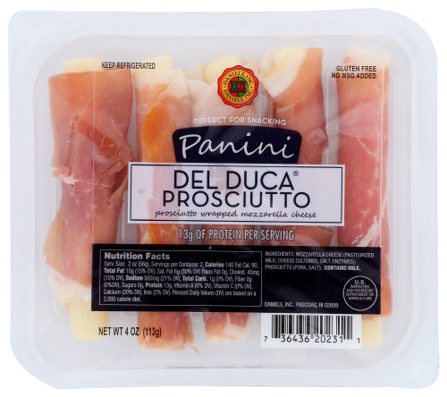 Del Duca Prosciutto Panini, 4 oz