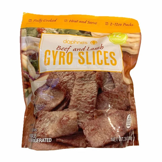 Daphne's Beef & Lamb Gyro Slices 2 ct, 12 oz