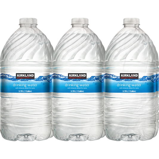 Kirkland Signature Purified Water 6 ct, 1 gallon