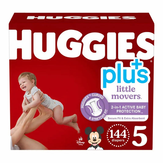 Huggies Diapers Size 5, 144 Count