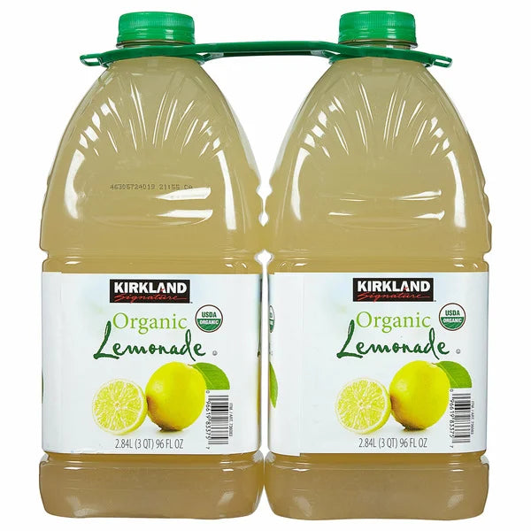 Kirkland Signature Organic Lemonade 2ct, 96 oz