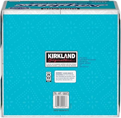 Kirkland Signature Napkins, 1-Ply 4 ct, 280 Napkins