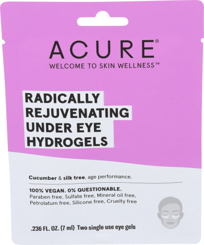 Acure Radically Rejuvenating Under Eye Hydrogels, 1 Count