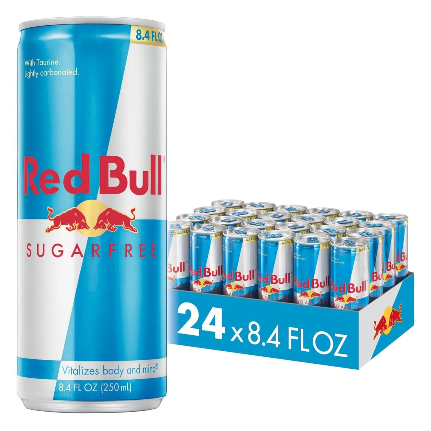 Red Bull Energy Drink Sugar Free 24 ct, 8.4oz