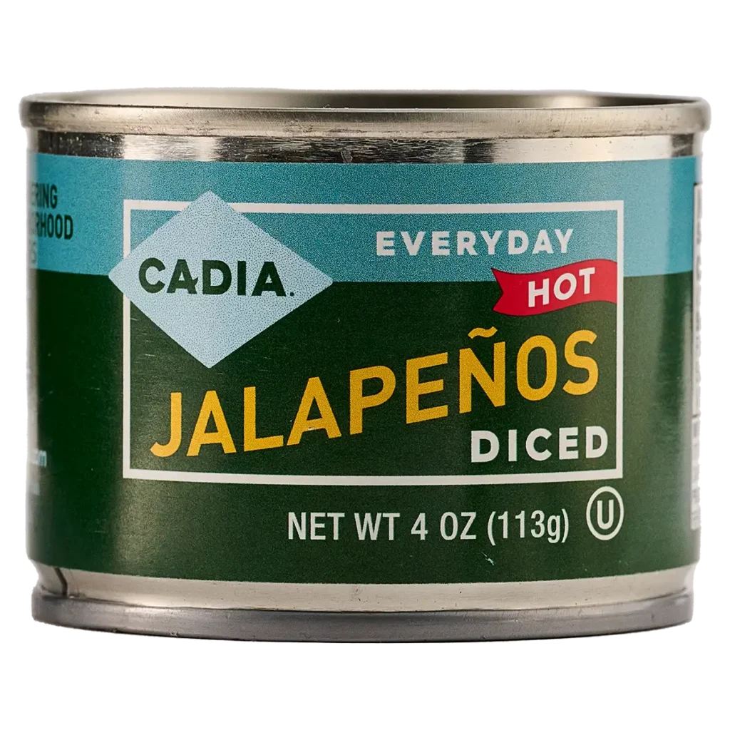 Cadia Everyday Diced Jalapeños, 4 oz