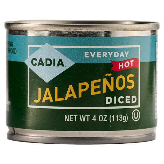 Cadia Everyday Diced Jalapeños, 4 oz