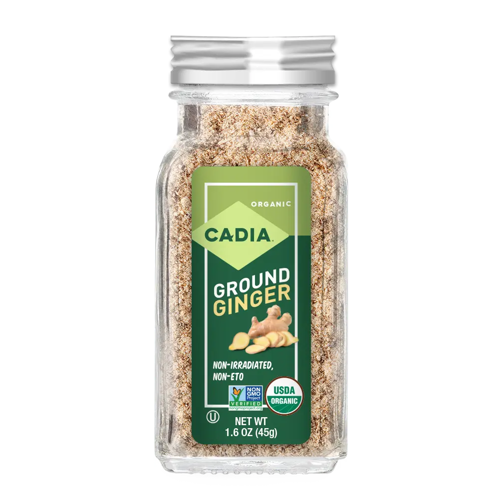 Cadia Organic Ground Ginger, 1.6 oz