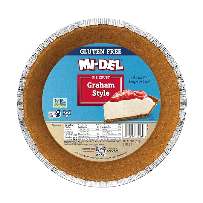 Midel 'Graham Style' Pie Crust, 7.1 oz