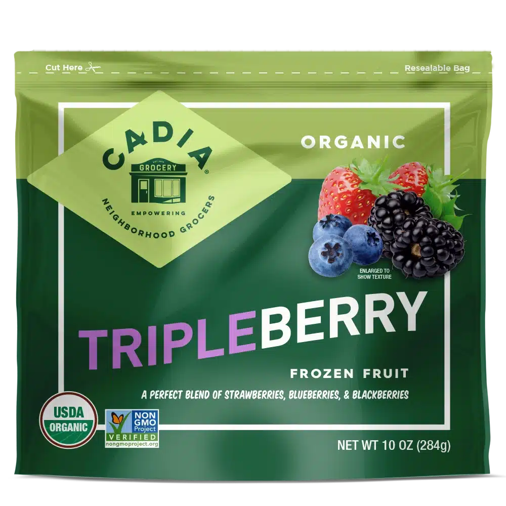 Cadia Everyday Organic Frozen Berries, 10 oz