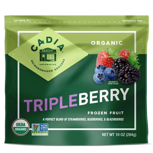 Cadia Everyday Organic Frozen Berries, 10 oz