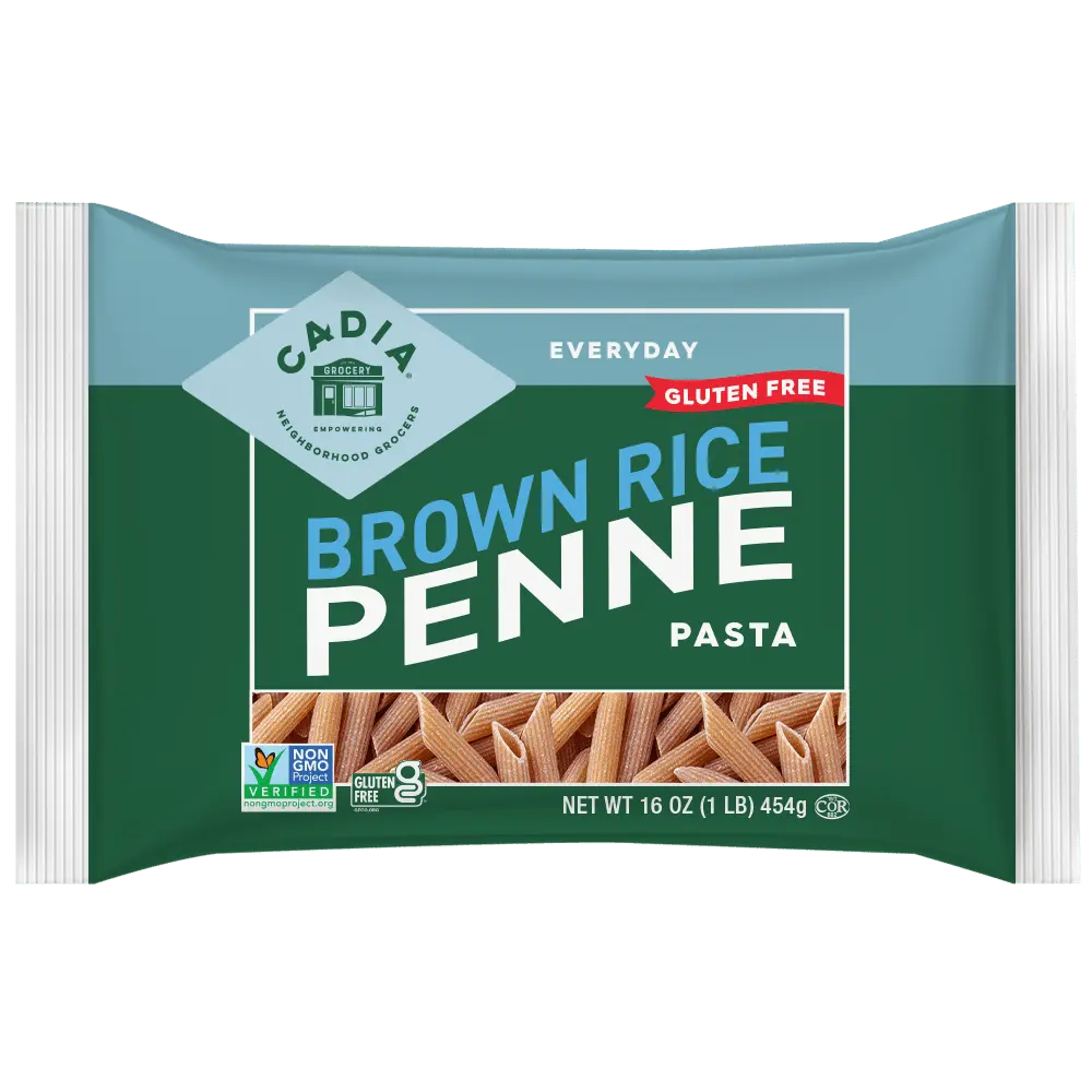 Cadia Everday Brown Rice Penne, 16 oz