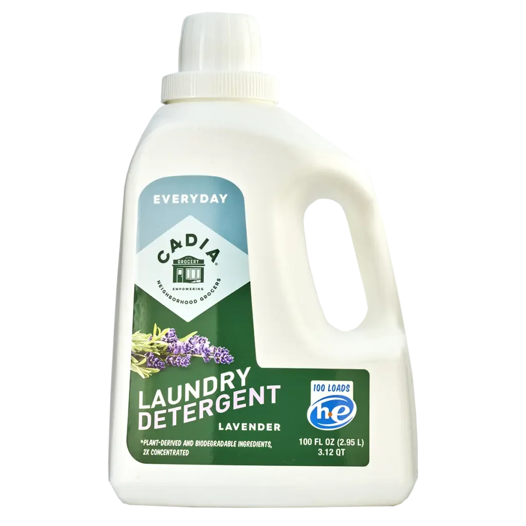 Cadia Everyday Biodegradable Lavender Laundry Detergent, 100 oz