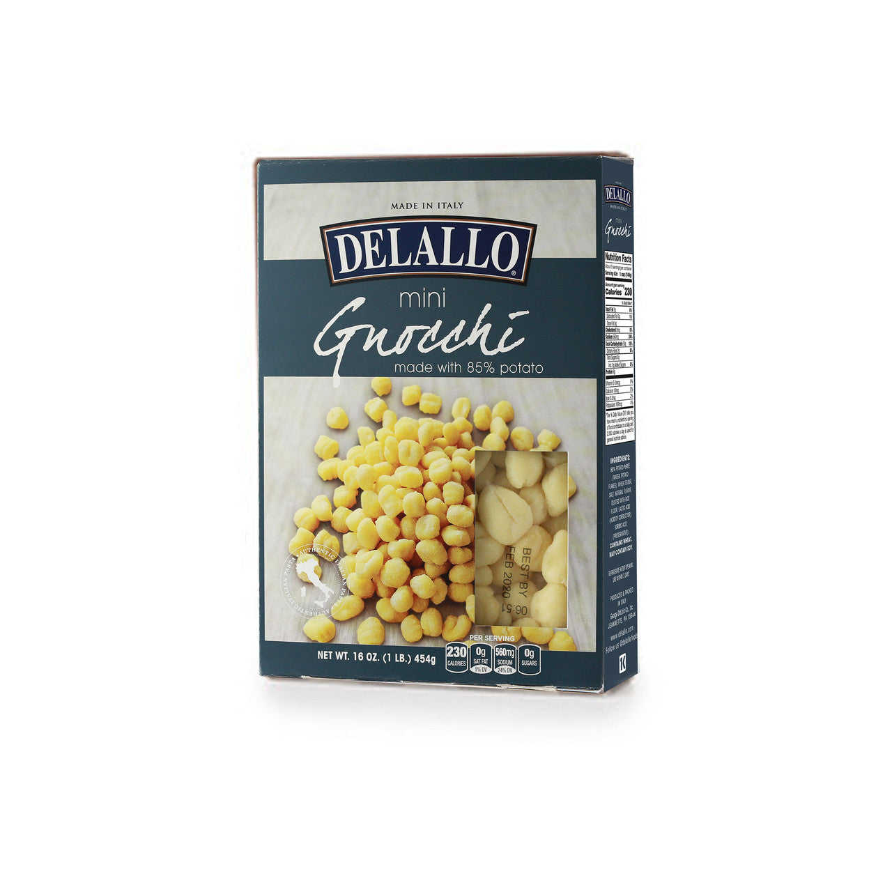 Delallo Mini Potato Gnocchi, 16 oz