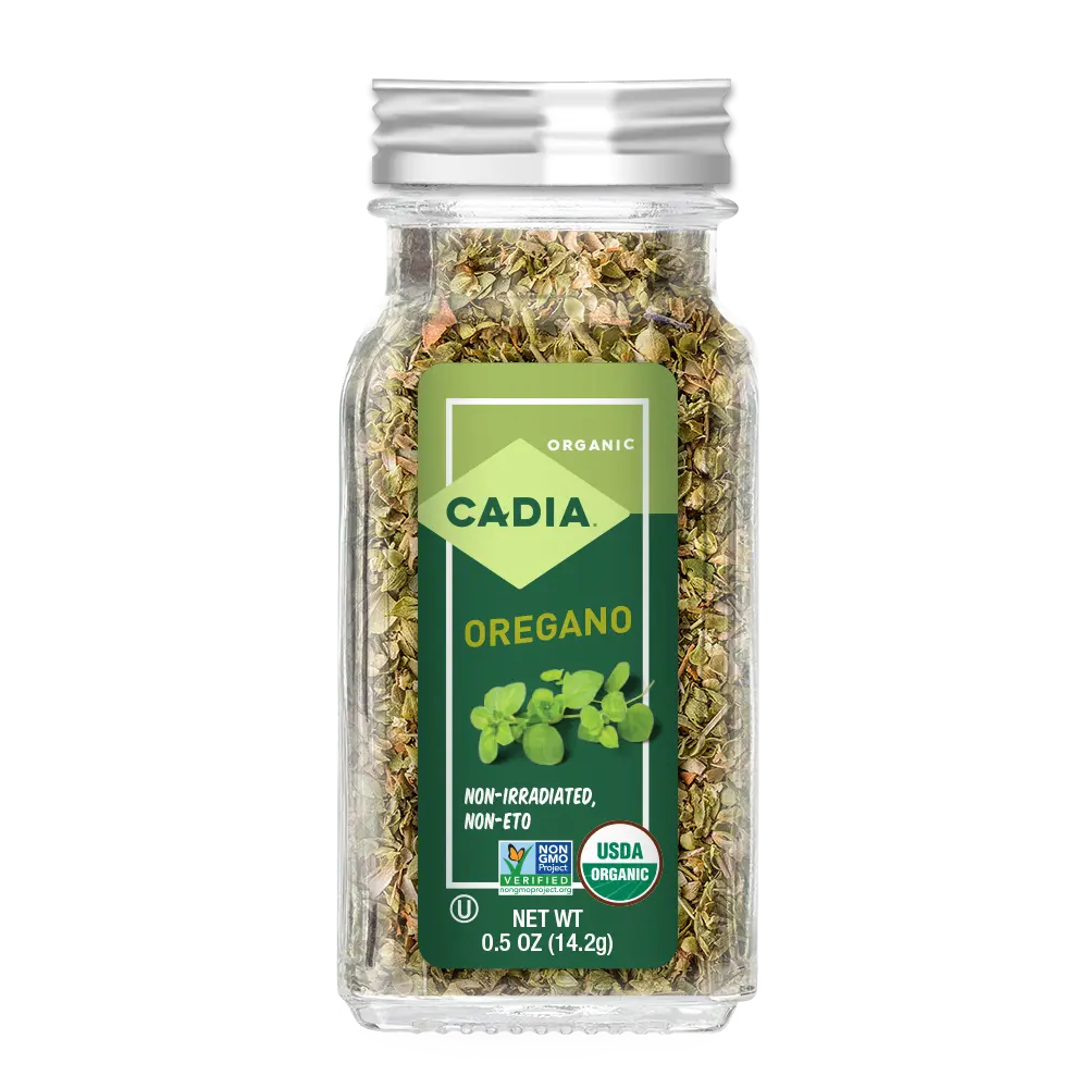 Cadia Organic Dried Oregano, 0.5 oz