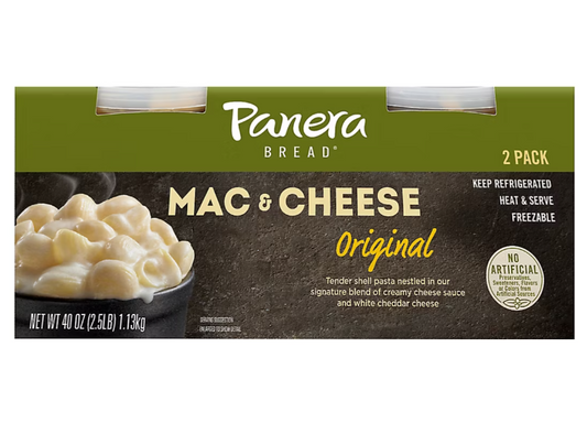 Panera Mac & Cheese 2 ct, 20 oz