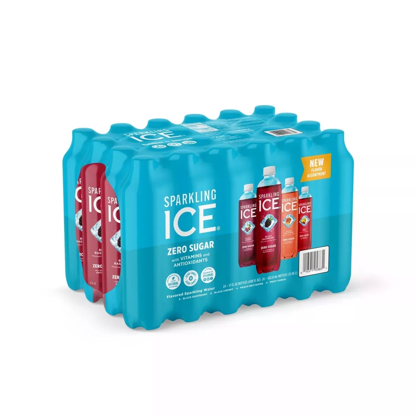 Sparkling Ice Zero Sugar, 17 fl oz, 24 pack