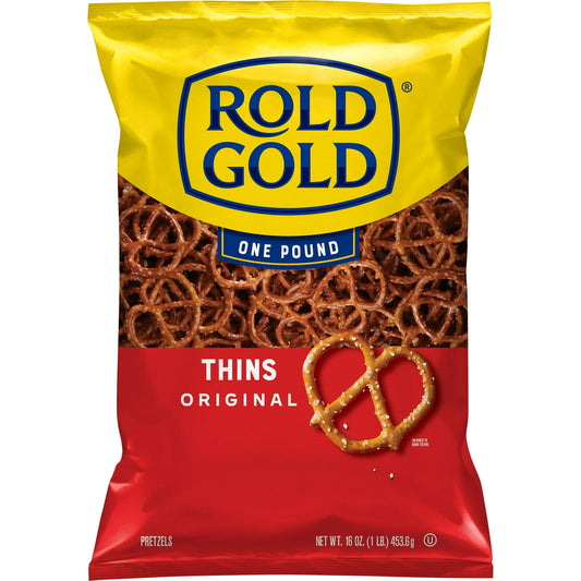 Rold Gold Original Pretzel Thins, 16 oz