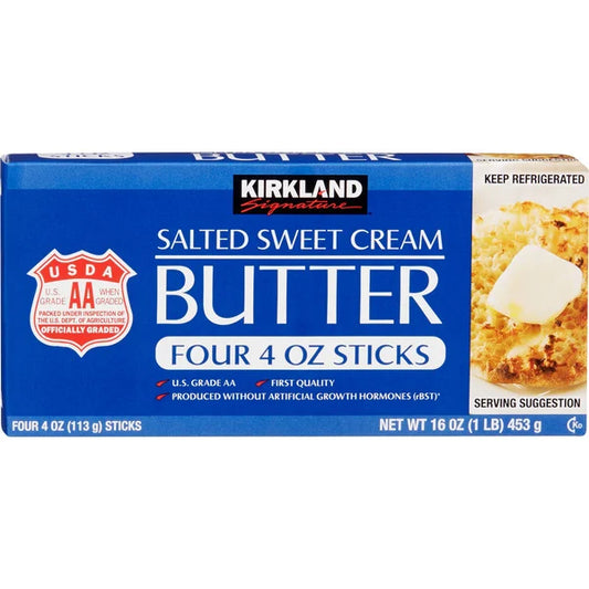 Kirkland Signature Butter Quarters, 1 lb