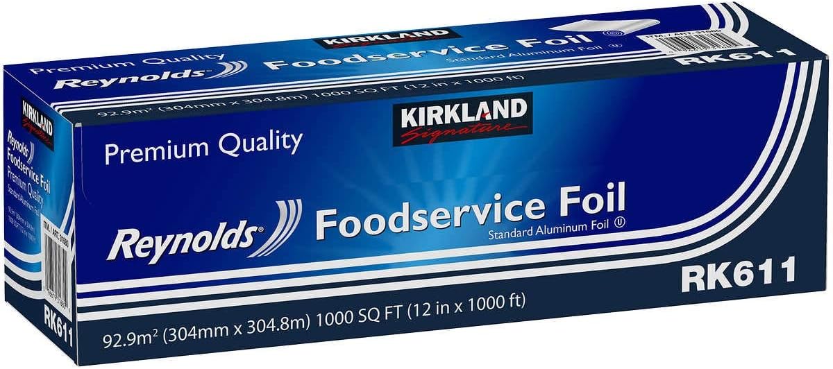 Kirkland Signature Reynolds Foodservice Foil, 12" x 1,000'