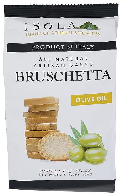 Isola Signature Olive Oil Bruschetta Toast, 5.4 oz