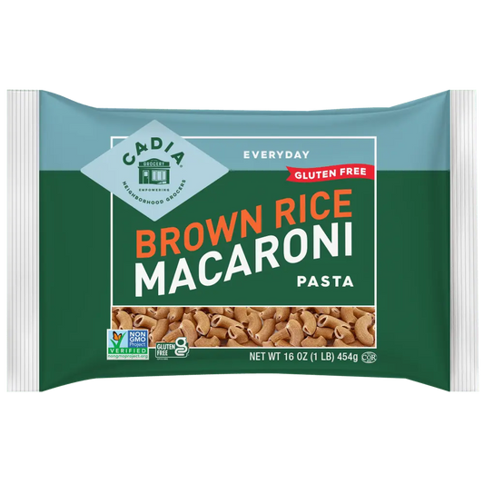 Cadia Everday Brown Rice Macaroni, 16 oz